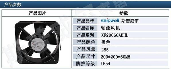 高效散熱優選 賽普交流風機200×200×60在電焊機散熱領域的應用解析